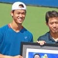  錦織に勝利の坂本｢一生忘れない」 