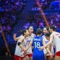 【バレー】中国も危なげなく全４戦ストレート勝ちで４強入り　日本は午後６時１５分から前回女王・タイ戦　ロス五輪切符まであと２勝