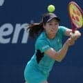 日比野菜緒、2日がかりの予選決勝で敗れ自力での本戦入りならず[全米オープン]