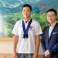 甲子園準優勝の健大高崎・大岩翔斗選手、地元の掛川市役所を表敬訪問