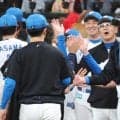 応援団に混じった“美女”に騒然「今やこちらが…」　エスコン降臨→ウインク披露「マジで声出た」