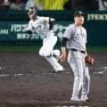 【阪神】目の前で申告敬遠　坂本誠志郎がマー君から先制タイムリー　打線を勢いづける