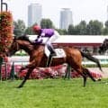 【札幌５Ｒ・２歳新馬】武豊騎手が良血馬対決を制す　ヴァンクライに「いいストライド」単勝１倍台の支持に応えた