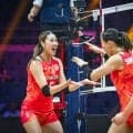 【バレー】絶対に負けられない最終戦　日本女子、第１セットは２５-２１で先取　エース・佐藤淑乃が奮起　相手はヒジャブかぶった世界３８位イラン…五輪予選・Ｗ杯出場権かかった３位決定戦、アジア選手権