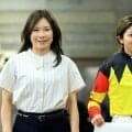 今村聖奈騎手が重賞初制覇の前川恭子調教師を祝福「今後は重賞でもコンビを組んで…」前日には管理馬で勝利