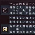 【阪神】メンバー表交換で巨人橋上監督代行が深々と頭下げる　藤川監督も一礼し握手で決戦へ