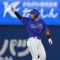【中日】左肩脱臼から復帰後初スタメンの９番田中幹也、２死から福永裕基と２者連続長打で１点返す