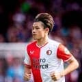 フェイエ上田綺世が３試合連続ゴール　モデルの妻が見守る中、右足で冷静に打ち抜く