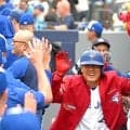 岡本和真　２戦ぶり28号ソロはバックスクリーン一直線　ブルージェイズはマリナーズをスイープ