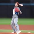 【日本ハム】元日向坂46の丹生明星がファーストピッチ「昇龍拳をイメージして投げました」