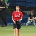 【ヤクルト】狩野舞子さんが始球式、ワンバウンドに「最悪です。ストライクを目指していたので」