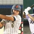 【U18選手紹介・外野手編】俊足巧打の石田雄星、ポテンシャル抜群大型・梶山侑孜の２人