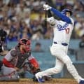 大谷翔平、７点追う５回にチャンス広げる中前打　ABSチャレンジも成功で反撃への希望つなぐ