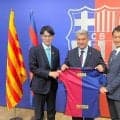 バルサのトップ選手育成施設、奈良県川西町へ　最終契約の前段階に