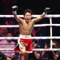 【ボクシング】日本史上最速６５秒のＫＯ勝ち　左ボディーから最後は右ワンパン！　元キックボクサーの石井武志が悲願の世界王者　元世界王者メンデスに勝つ「死んでもいいと思ってリングに上がった」…ＷＢＡ世界ミニマム級王座決定戦