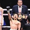 井上尚弥超え史上最速勝利！石井武志が衝撃６５秒ＫＯで世界王座獲得　大橋会長も驚き「ガッツさんが降りてきた」お別れの会で勝利約束