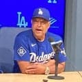 大谷翔平　休養通告に敬礼絵文字で返答　ＳＭＳでスタメン外通達のロバーツ監督が明かす　右上腕から首と左膝に違和感「日々の状態を確認していく」とＩＬ入りは否定的