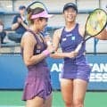  柴原瑛菜ペア 熱戦制し全米OP初戦突破 