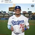 ドジャース37歳ロハスに栄誉「ハート＆ハッスル賞」受賞、球団公式も祝福「おめでとう！」