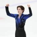 ＳＰ首位発進の中田璃士「堂々とすることを意識した」　シニア初国際試合で圧巻演技