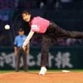 【楽天】森川葵が人生初の始球式「いけるかなと思ってたんですけど、全然ダメでした」