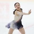 シニアで初国際試合の島田麻央は自己ベストで２位発進「演技的には１００点」　フリーへ「自分らしく思い切り」