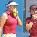  穂積絵莉ペア 完勝で全米OP初戦突破 