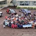 全日本ラリー北海道：今年も地元小学校でラリードライバーによるラリー教室を実施