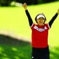 49歳・大山志保が20mのパットねじ込み予選通過 菅楓華、神谷そらを驚かせた
