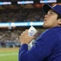 大谷翔平がキョロキョロ→“探していた”人物に爆笑　欠場中も…Xほっこり「安心する」