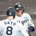 阪神・森下　自身初の聖地２桁弾　佐藤輝追走４１打席ぶり３２号　「軌道は頭にはあった」難敵・尾形の初球カーブ撃ち