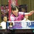 【卓球Ｔリーグ】九州の超新星・石田心美が初白星＆張本美和に挑戦「向かって行く気持ちで戦えた」早田ひなの“妹弟子”の１４歳