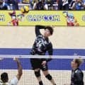 【バレー】やっぱり最後は高橋藍　第３セット一進一退もマッチポイントで強打決めストレート勝利　