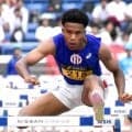 男子１１０メートル障害、Ｕ２０世界選手権２位の古賀ジェレミーが大雨の中で優勝　順大勢７連覇に「うれしいし、誇りを持っていいかなと」