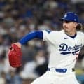 「何があった４回」ドジャース先発ロブレスキが突如崩れる　５連打で１死も奪えず４失点KO