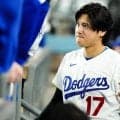 大谷翔平、ド軍勝利から12分後に“超速帰宅”　8回に代打準備も…出場はなく4試合連続で欠場