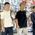 【ボクシング】日本Ｓフェザー級王者・奈良井翼が斎藤麗王とＶ５戦 日本ライトフライ級王者・大橋波月は初Ｖ戦…１１月１０日、フェニックスバトル１６３