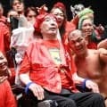 高山善廣　サプライズ還暦祝いに憎まれ口　赤いちゃんちゃんこ「似合わねえよ」車椅子で１年ぶりにファンの前に登場