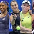  全米OP女子8強 首位争い激化 