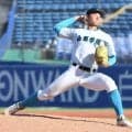 山梨学院の二刀流・菰田陽生投手がプロ志望届提出