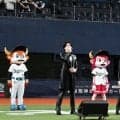 “イケメン歌謡グループ”風輪がオリックス－西武戦で国歌斉唱　強豪校でプロ志望だった翔司は万感「夢かなわず歌手に進んだ」