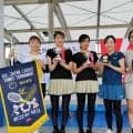 全国大会出場の2組決まる　3位決定戦は順延　レディーステニス