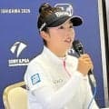 山下美夢有“第二の故郷”で好プレー誓う「食べ物は何でもおいしいし大好きです」母の実家が石川県内