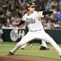 【ソフトバンク】上沢直之、折れたバットが直撃も続投