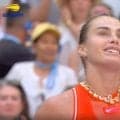 女子テニス“世界王者”、魂の絶叫で衝撃「10-0」 死闘決着の瞬間に全米ファン総立ち、解説も「凄いサーブでしたね」と唸る