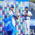 【DeNA】雨中決戦制した！井上朋也が「一番」の感触で３ラン　４位ヤクルトと4・5差拡大