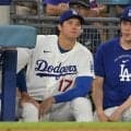 大谷翔平、２戦連続スタメン外　前日にロバーツ監督「明日は出場」と話すも今月６試合目の先発外