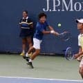【全米オープンジュニア遠征レポート】櫻井義浩／奈良恒輝ペア、欧州コンビの堅牢なサーブに阻まれ2回戦敗退。ベスト8進出ならずも確かな足跡を残す