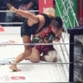 “ツヨカワ女王”ＲＥＮＡがぼう然２回一本負け　柔道リオ五輪銅メダリストに衝撃の惨敗　地元大阪で９カ月ぶり復帰戦もまさか・・・膝蹴り浴び続け、顔面が腫れ上がる