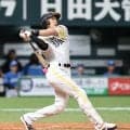 【ソフトバンク】チーム最年長の柳田悠岐が打球速度180キロの弾丸先制14号ソロ
